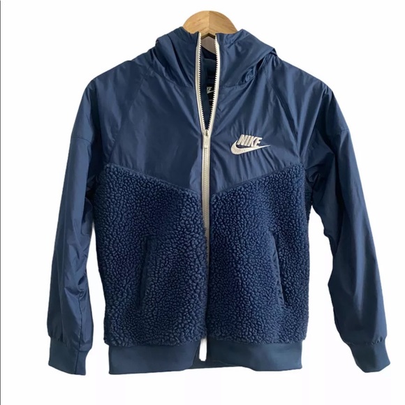 NIKE • Windrunner Sherpa fleece jacket
